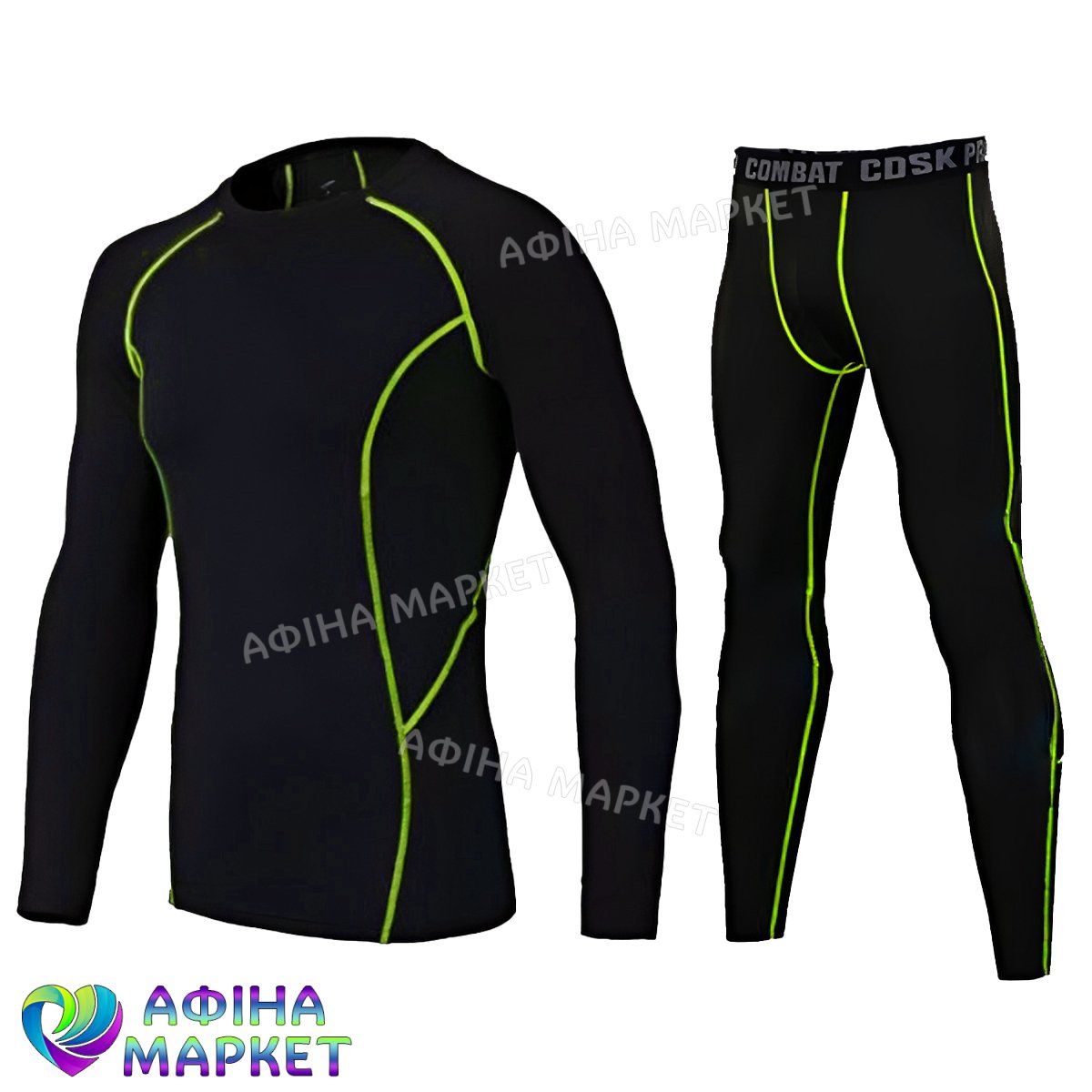 SPORT комплект Black/Green 184169