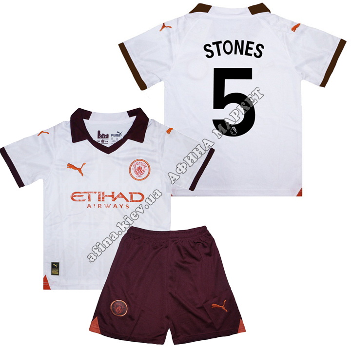 STONES 5 Манчестер Сити 2023-2024 Puma Away 