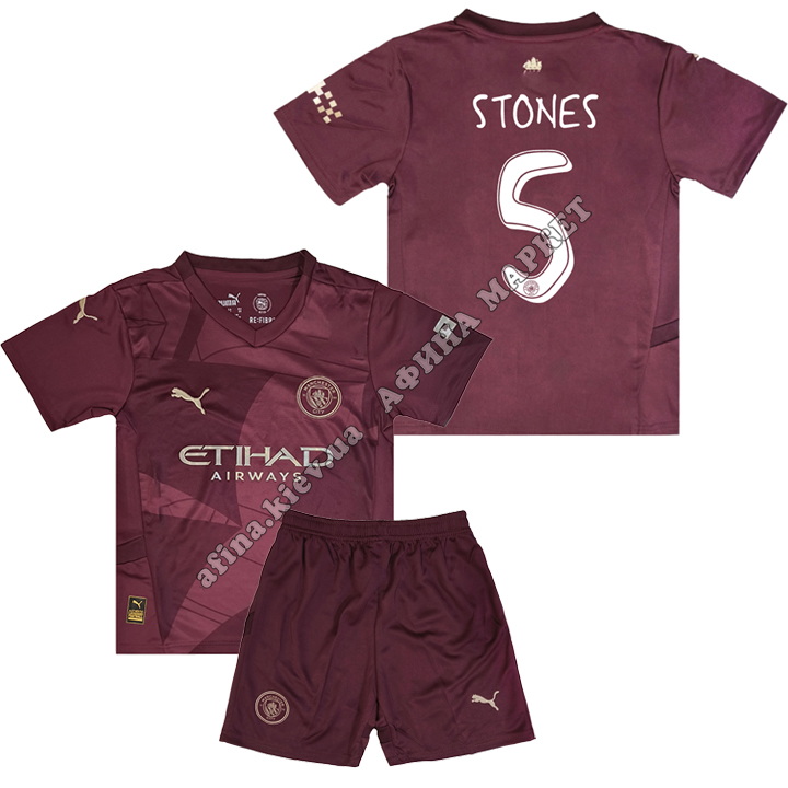 STONES 5 Манчестер Сити 2024-2025 Puma Third 