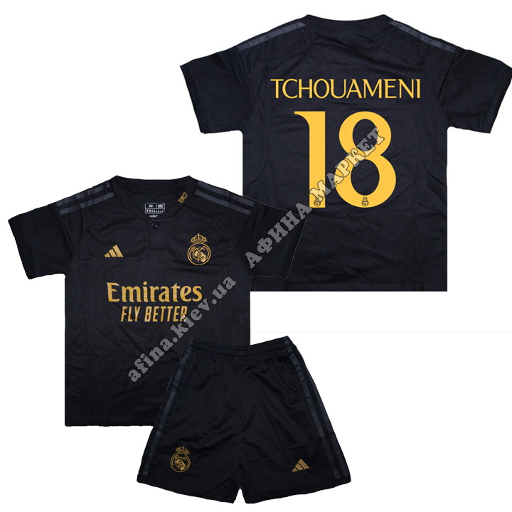 TCHOUAMENI 18 Реал Мадрид 2023-2024 Adidas Third 