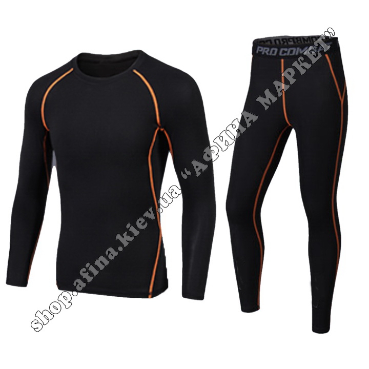 Thermal Underwear FENTA Black/Orange 