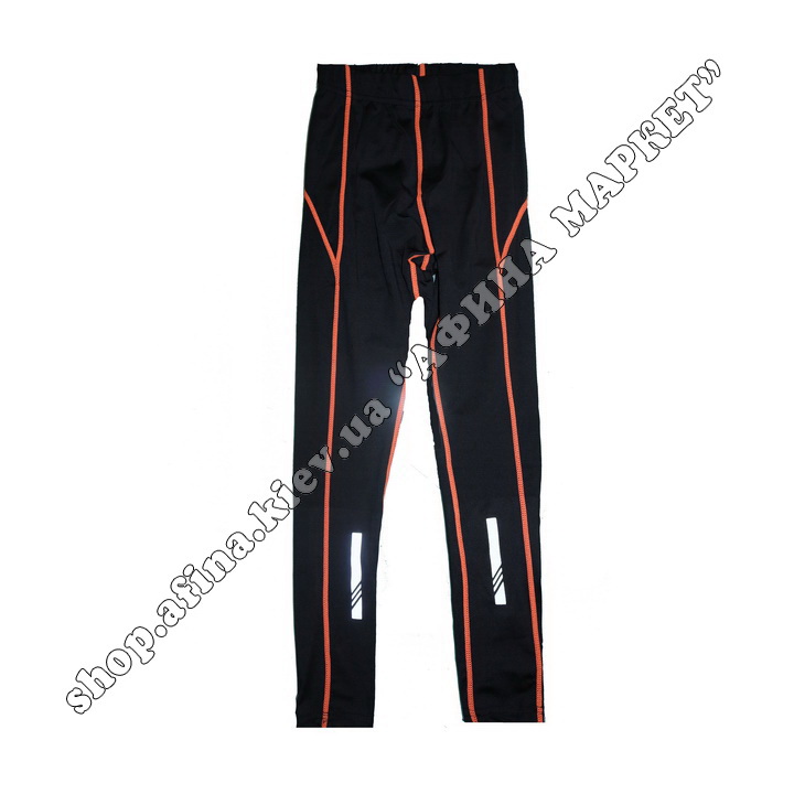 Thermal Underwear Reflective Ventilation Black/Orange 107506