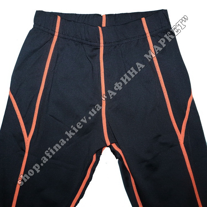 Thermal Underwear Reflective Ventilation Black/Orange 107507