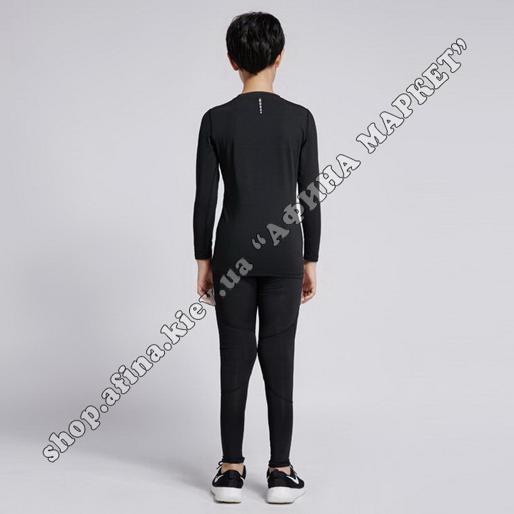 Thermal Underwear CD SK Black Reflective Kids 109422