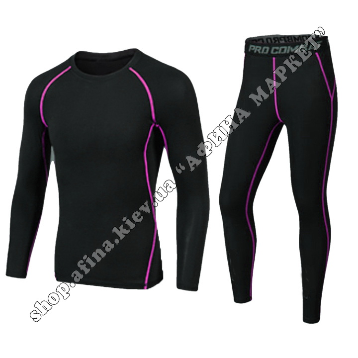 Thermal Underwear FENTA Black/Pink 