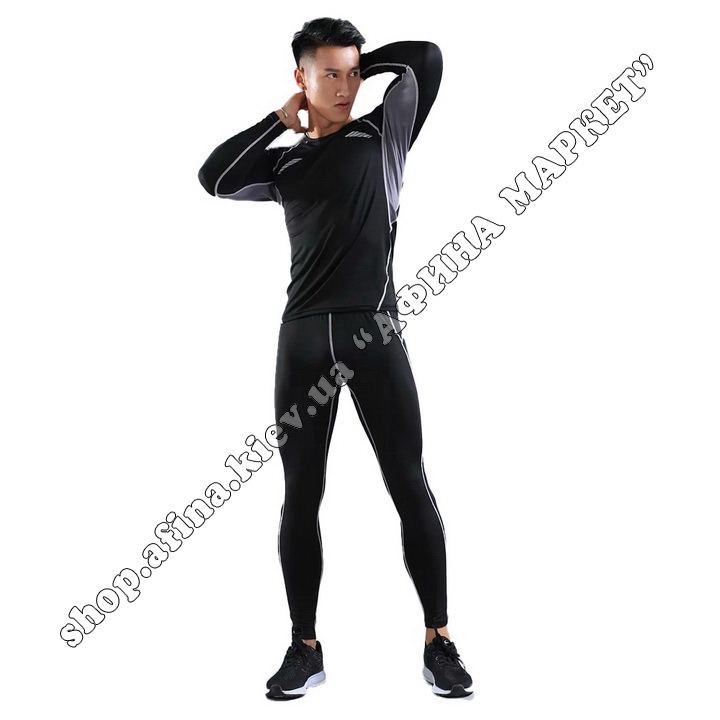 Thermal Underwear FENTA Reflective Ventilation Black/Gray Adult 124315