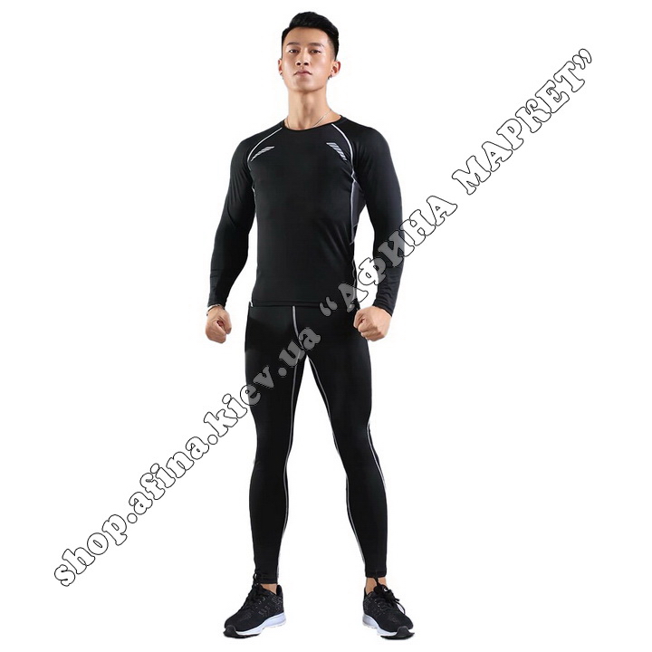 Thermal Underwear FENTA Reflective Ventilation Black/Gray Adult 124316