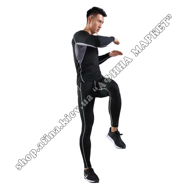 Thermal Underwear FENTA Reflective Ventilation Black/Gray Adult 124317