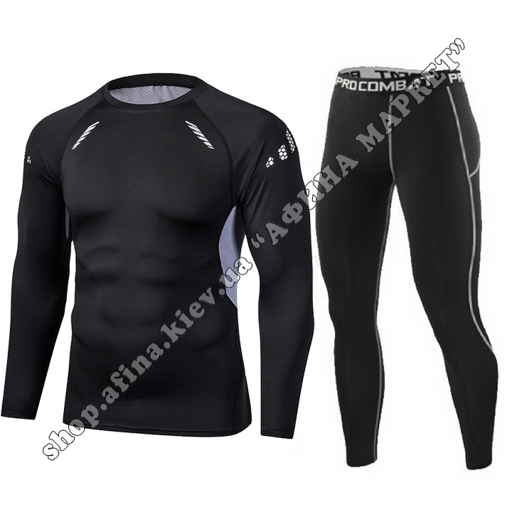 Thermal Underwear FENTA Reflective Ventilation Black/Gray Adult 124331