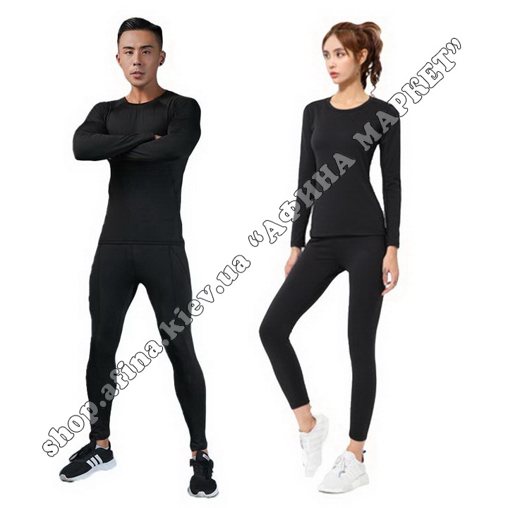 Thermal Underwear FENTA Winter Black Adult 110086