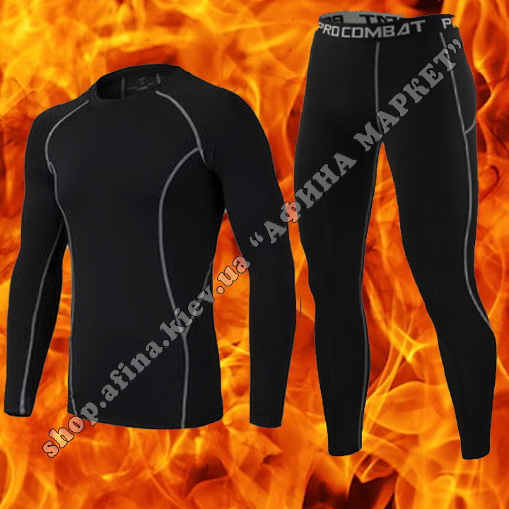 Thermal Underwear FENTA Winter Black/Gray