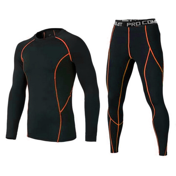 Thermal Underwear FENTA Winter Black/Orange