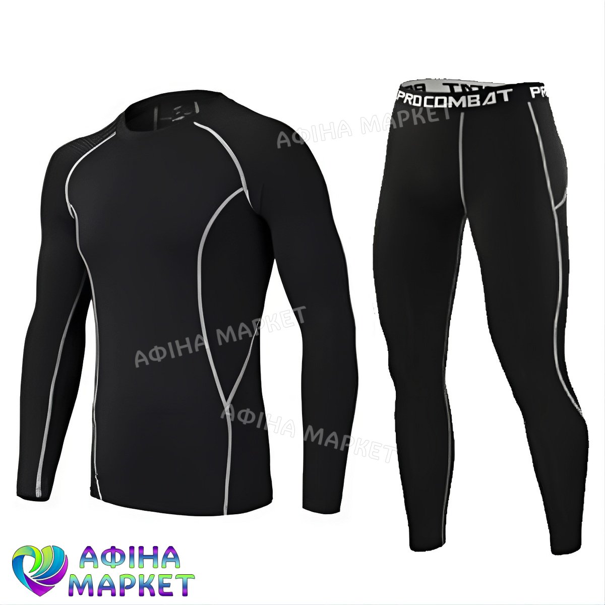 Thermal Underwear SPORT комплект Black/Gray 184163