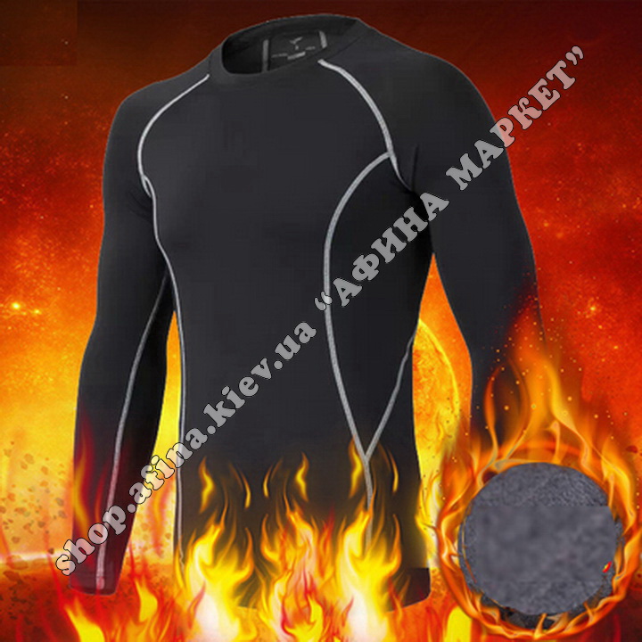 Thermal Underwear SPORT Winter Black/Gray Adult 110280