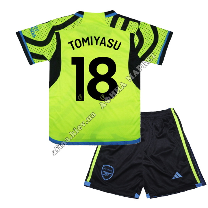 TOMIYASU 18 Арсенал 2023-2024 Adidas Away 
