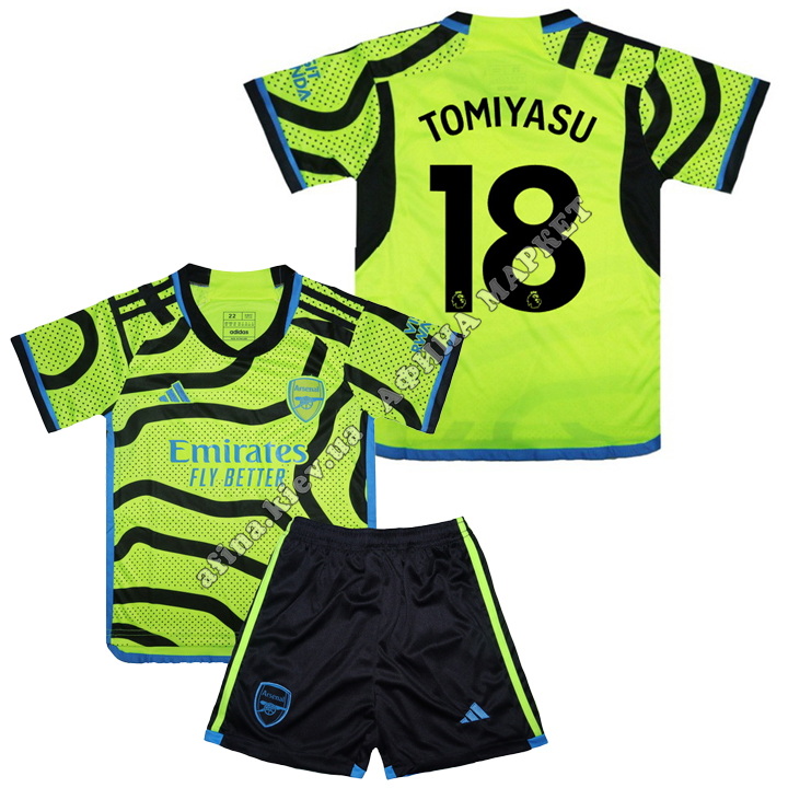 TOMIYASU 18 Арсенал 2023-2024 Adidas Away 