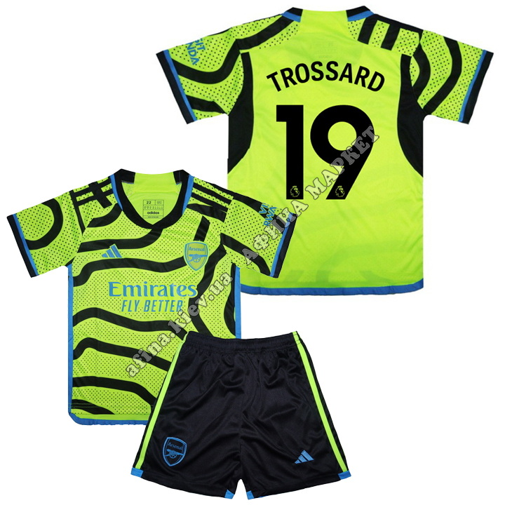 TROSSARD 19 Арсенал 2023-2024 Adidas Away 