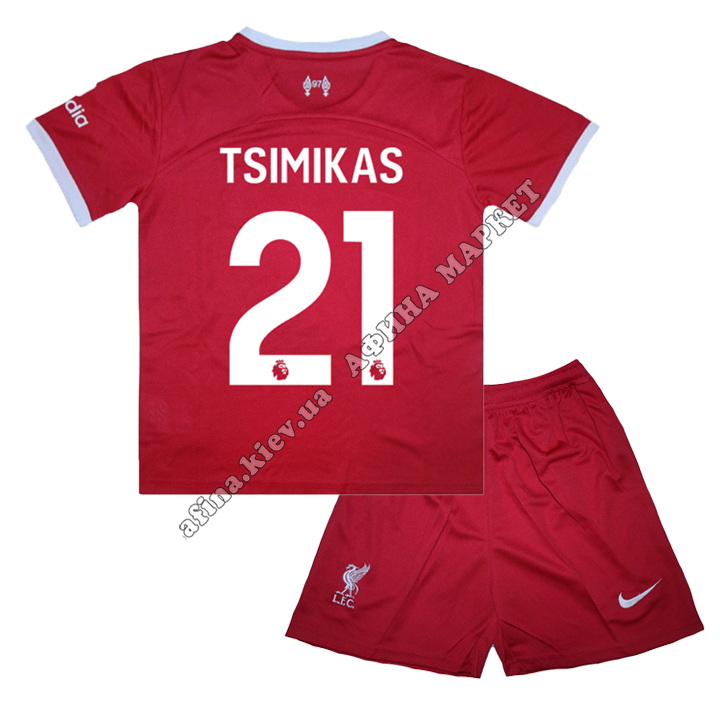 TSIMIKAS 21 Ливерпуль 2023-2024 Nike Home 