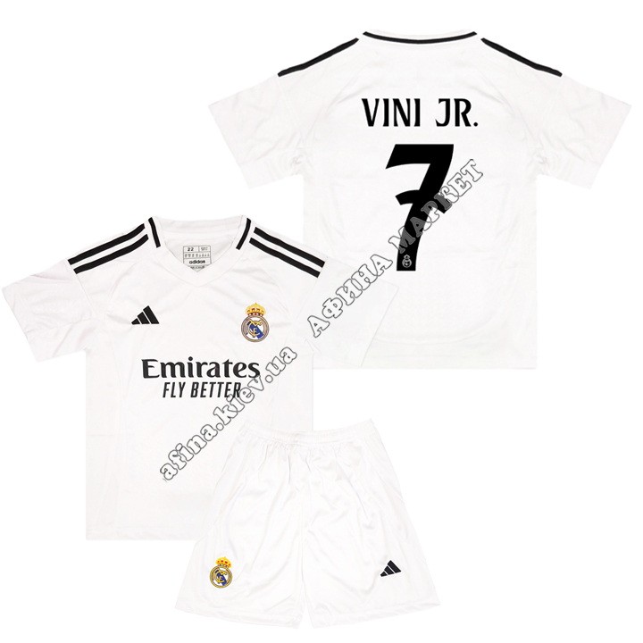 VINI JR. 7 Реал Мадрид 2024-2025 Adidas Home 