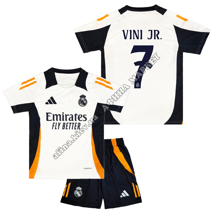 VINI JR. 7 Реал Мадрид 2024-2025 Training White Adidas 