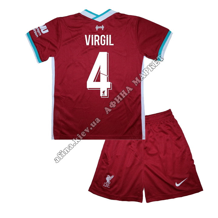 VIRGIL 4 Ливерпуль 2020-2021 Nike Home 
