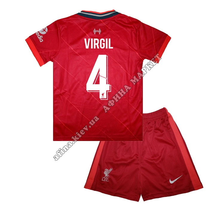 VIRGIL 4 Ліверпуль 2021-2022 Nike Home 