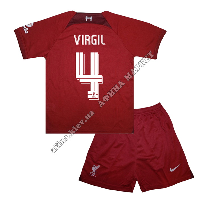 VIRGIL 4 Ливерпуль 2022-2023 Nike Home 