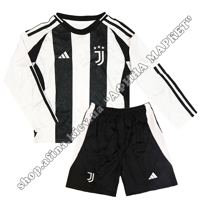 Ювентус с длинным рукавом 2024-2025 Adidas Home 