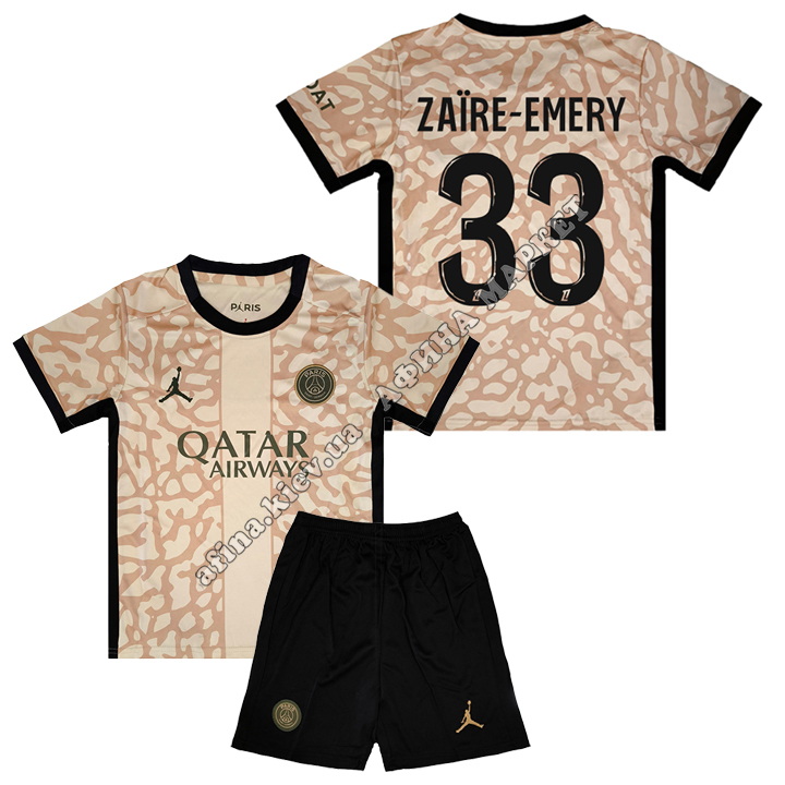 ZAÏRE-EMERY 33 ПСЖ 2024-2025 Jordan Fourth 