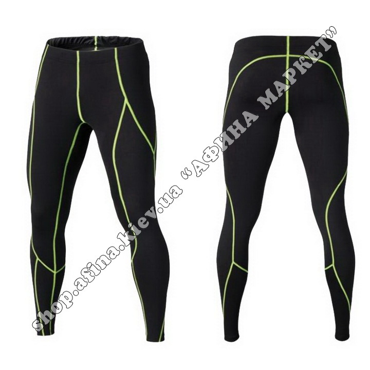 Thermal Underwear SPORT Winter Black/Green 107728