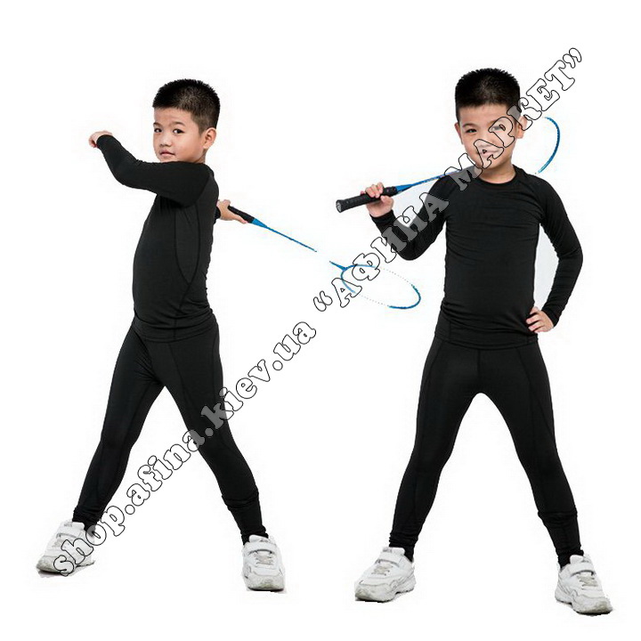 Thermal Underwear FENTA Winter Black Kids 107686