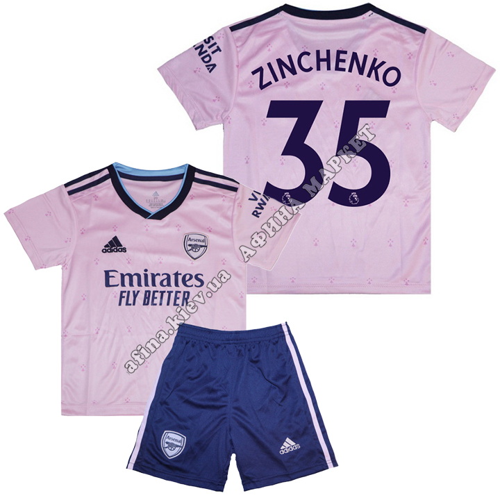 ZINCHENKO 35 Арсенал 2022-2023 Adidas Third 